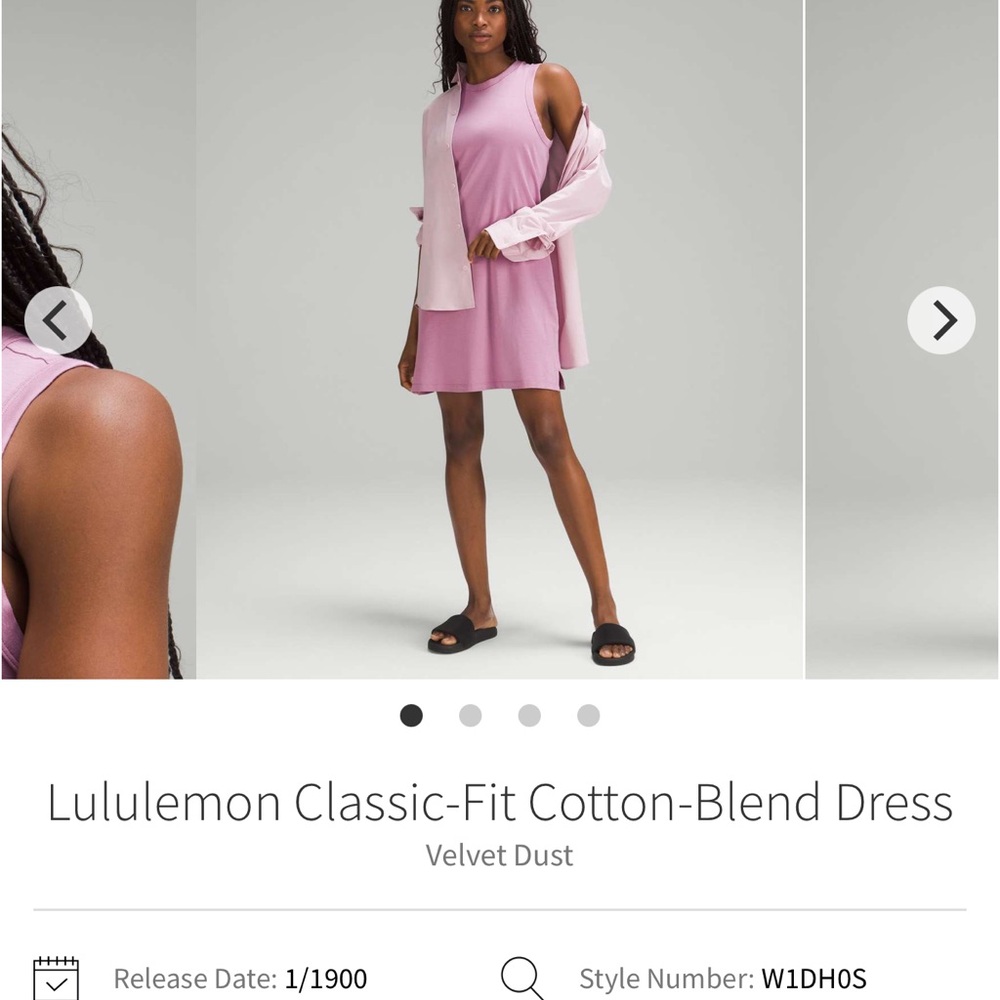 lululemon athletica Velvet Dust Classic-Fit Dress